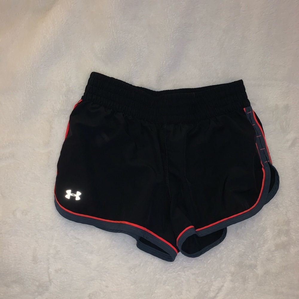Black Under Armour athletic shorts